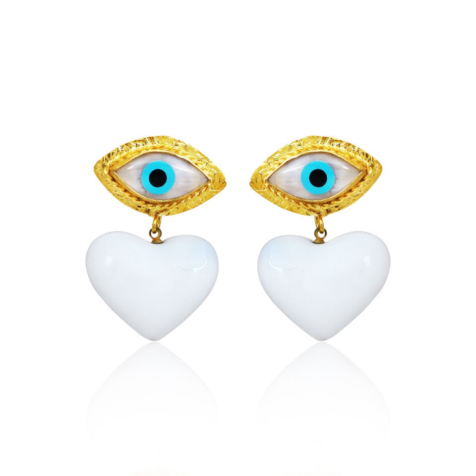 WHITE HEART EYE
