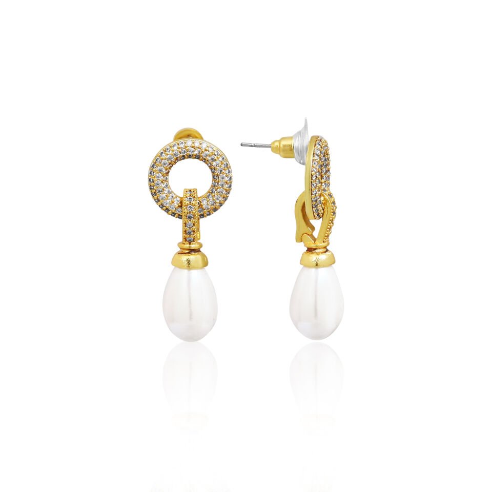 ZIRCON CIRCLE PEARL