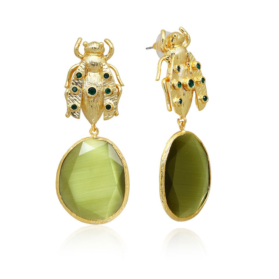 QUEEN BEE GREEN CATEYE