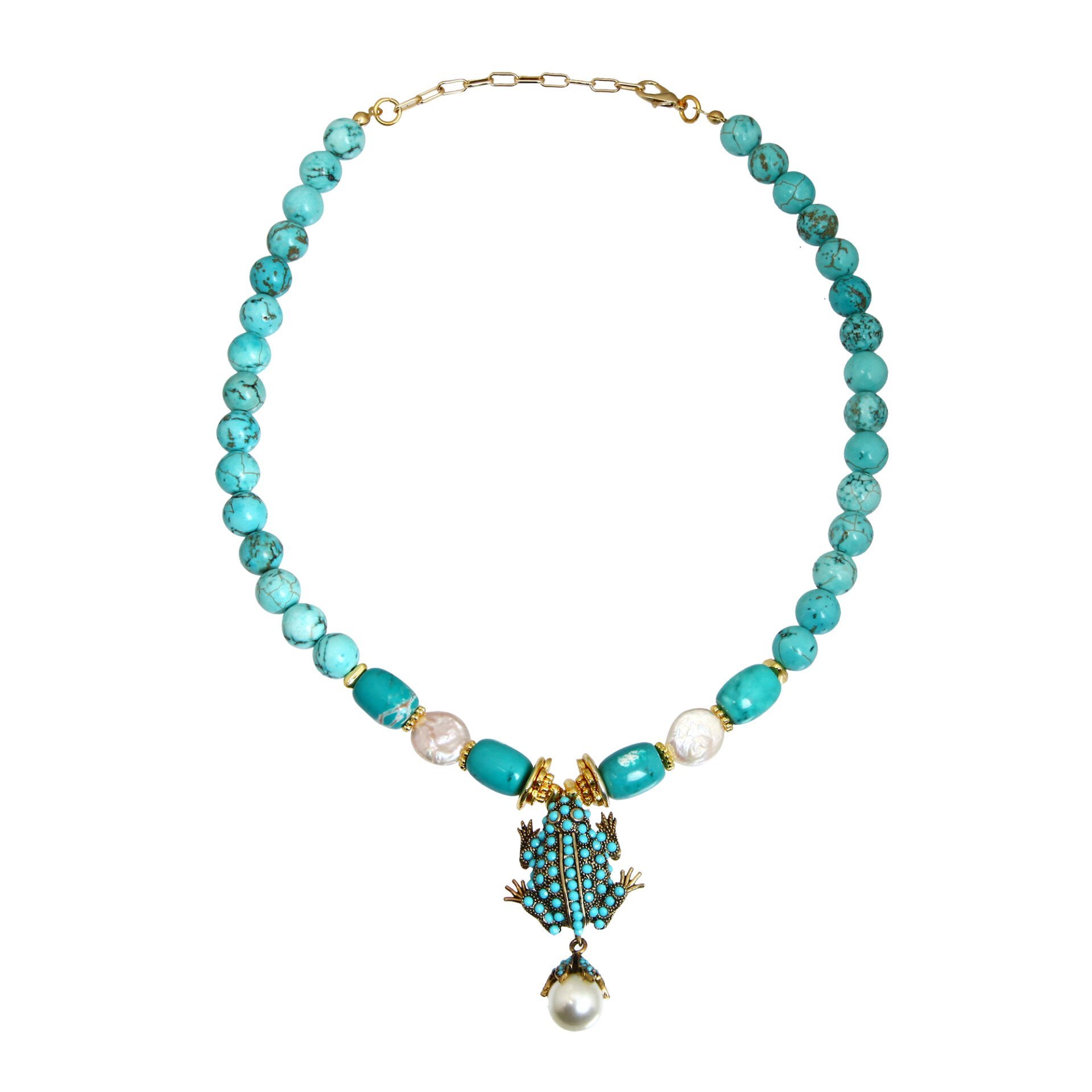 QUEEN FROG NECKLACE