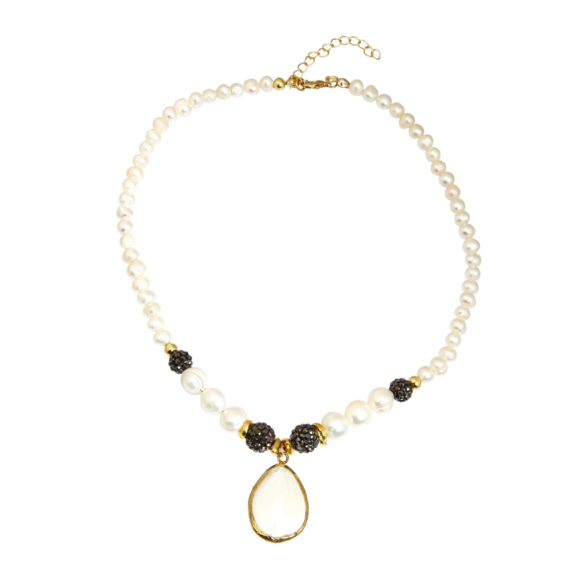 GREY PEARL NECKLACE