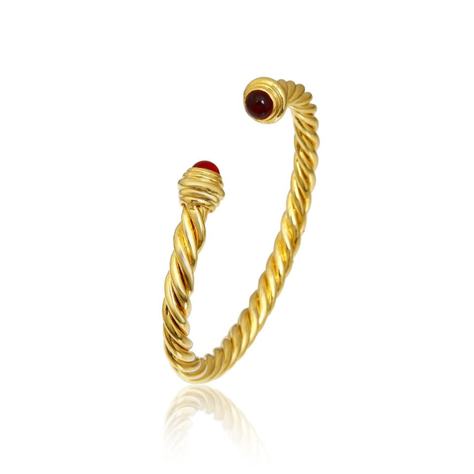 RED AUGER BRACELET