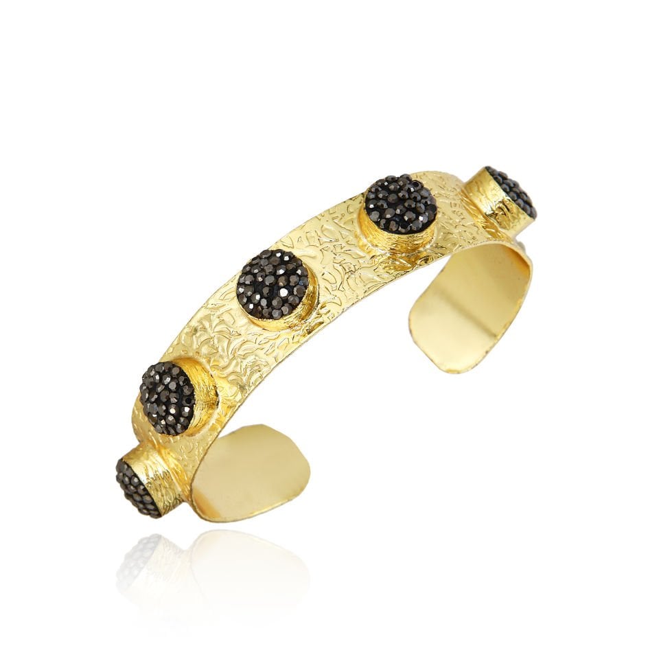 GREY DOTS BRACELET
