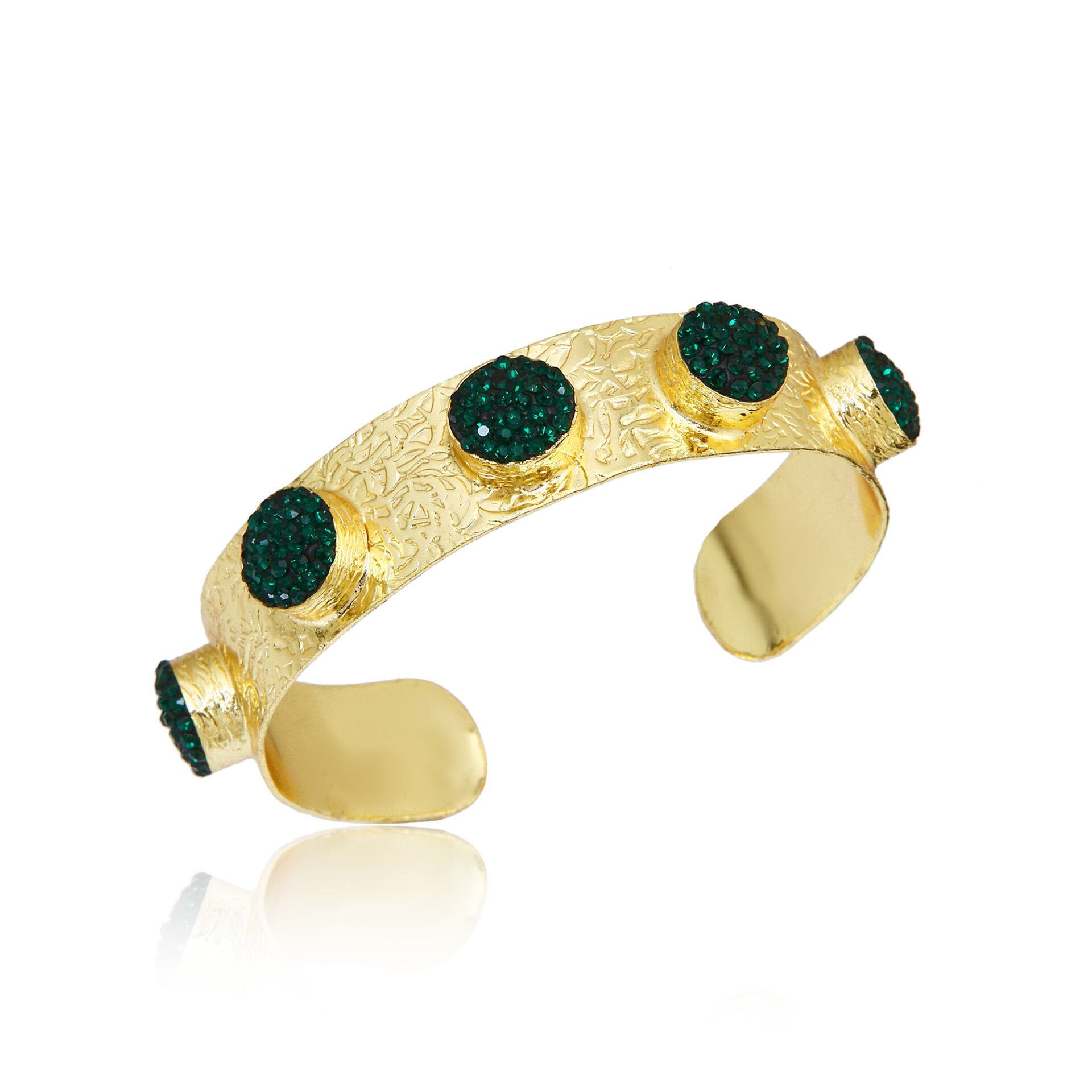 GREEN DOTS BRACELET