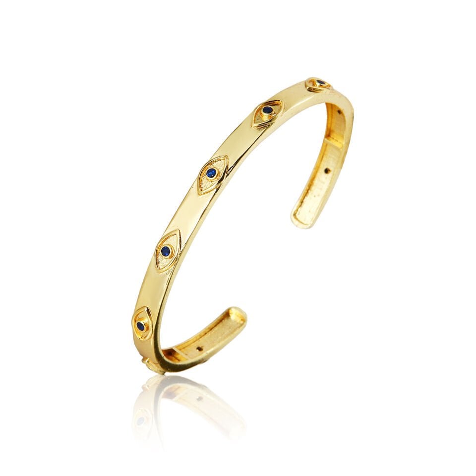 NAVY EYES ON YOU BRACELET