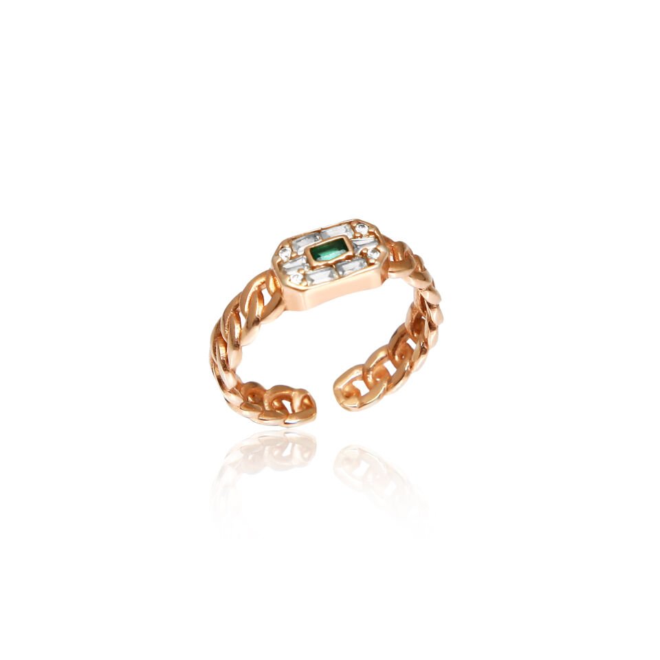 LOVE CHAIN RING