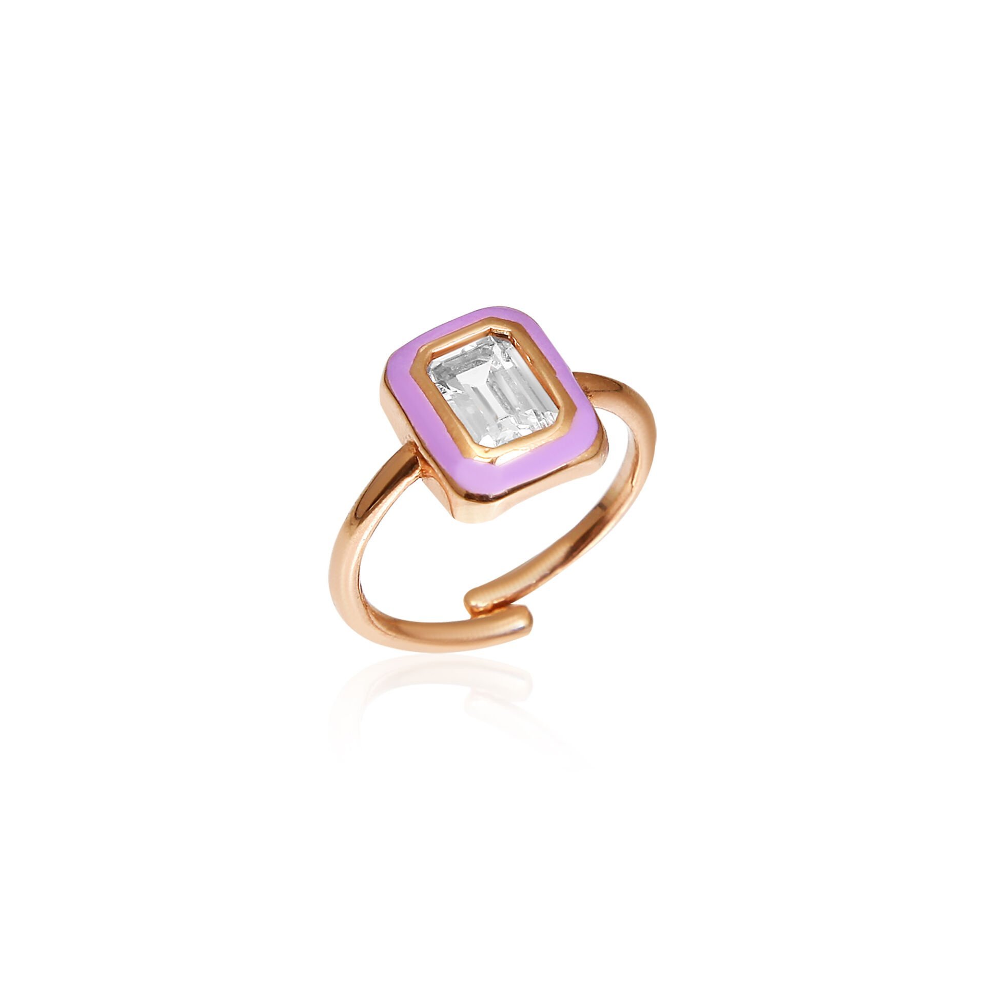 VIOLET SQUARED RING