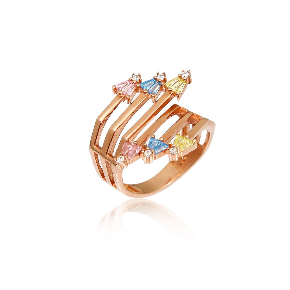 COLORFUL ARROW RING