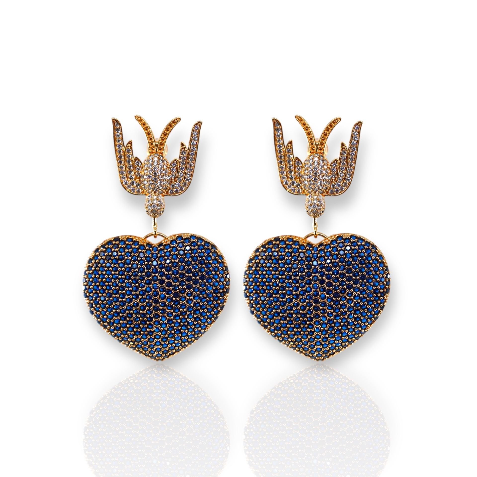 LOVE WITH DARK BLUE SWALLOW