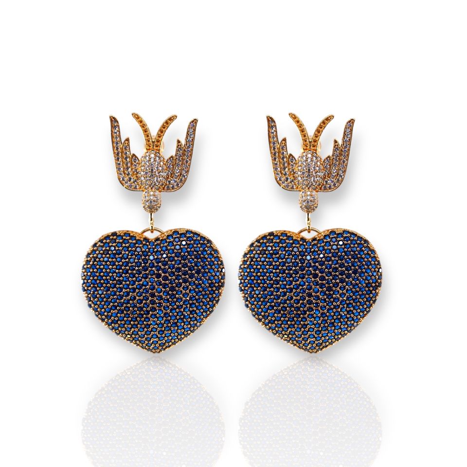 LOVE WITH DARK BLUE SWALLOW