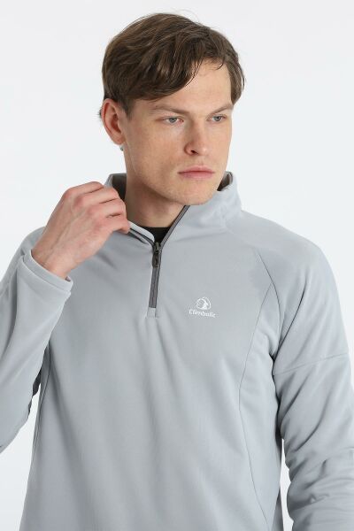 Climbolic Dali Yarım Fermuarlı Polar Sweat Siyah - XL