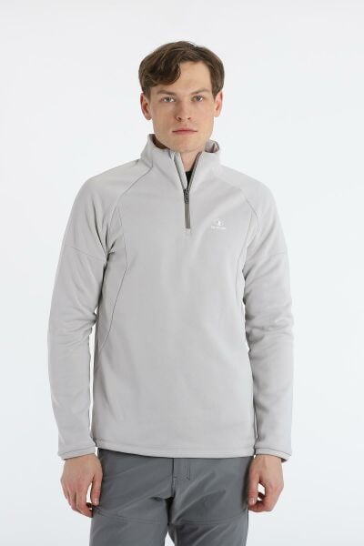 Climbolic Dali Yarım Fermuarlı Polar Sweat Bordo - XL