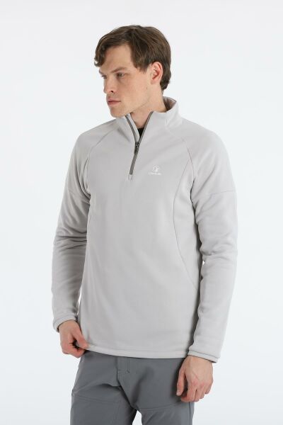 Climbolic Dali Yarım Fermuarlı Polar Sweat Bordo - XL