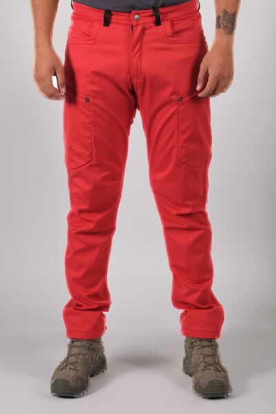 Climbolic Dolomite Softshell Pantolon Kırmızı - 2XL