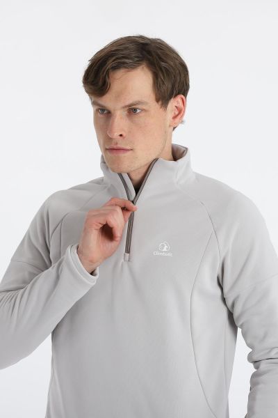 Climbolic Dali Yarım Fermuarlı Polar Sweat XL - Bej