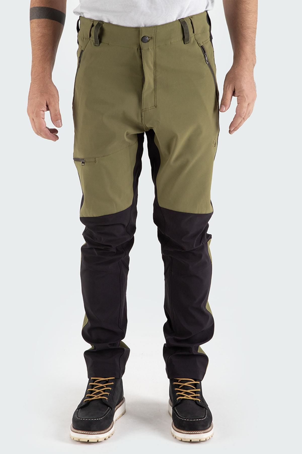 Climbolic Titan Outdoor Pantolon Yeşil Antrasit - XS