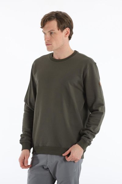 Climbolic Pyro Unisex Bisiklet Yaka Sweat Antrasit - L