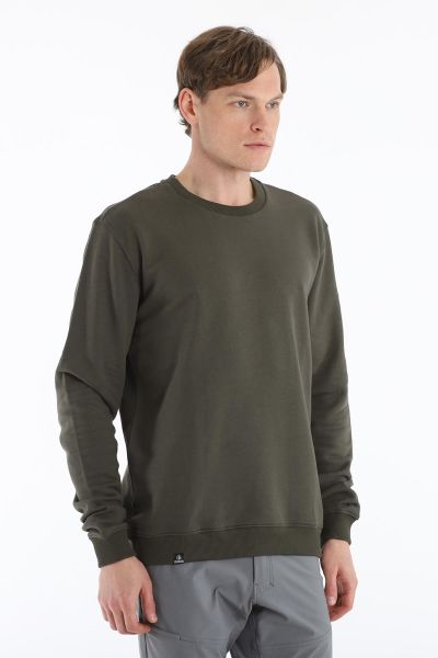 Climbolic Pyro Unisex Bisiklet Yaka Sweat Antrasit - L
