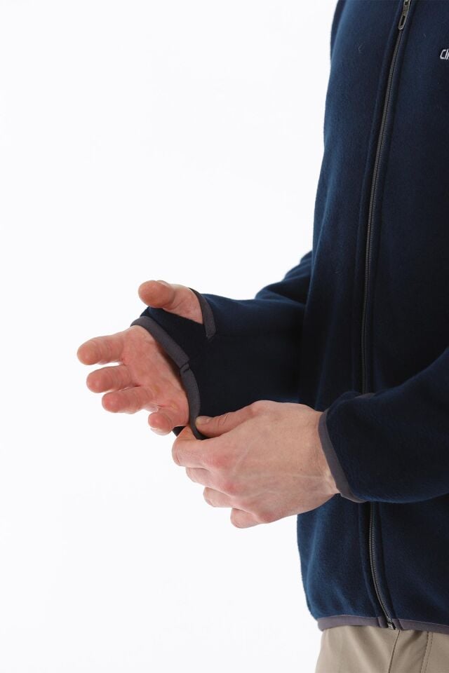 Climbolic Mars Outdoor Polar Ceket Opal Mavi - 2XL