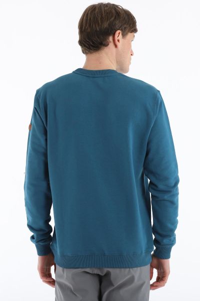 Climbolic Pyro Unisex Bisiklet Yaka Sweat Petrol - XL