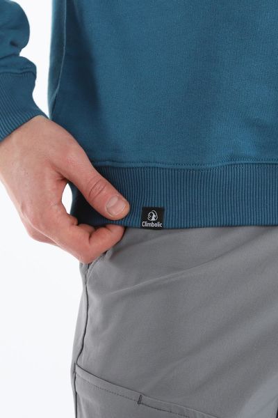 Climbolic Pyro Unisex Bisiklet Yaka Sweat Petrol - XL