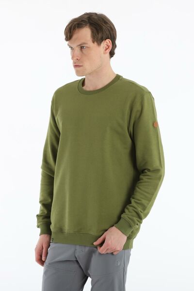 Climbolic Pyro Unisex Bisiklet Yaka Sweat Yeşil - 2XL