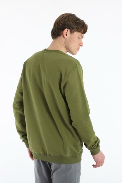 Climbolic Pyro Unisex Bisiklet Yaka Sweat Yeşil - 2XL