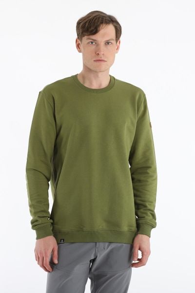 Climbolic Pyro Unisex Bisiklet Yaka Sweat Yeşil - L