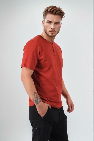 Climbolic Climbolic Roma Erkek T-shirt Kiremit - S