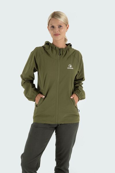 Climbolic Solano Outdoor Kadın Rüzgarlık Olive - XL