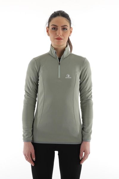 Climbolic Cindy Plus Yarım Fermuarlı Polar Siyah - XL