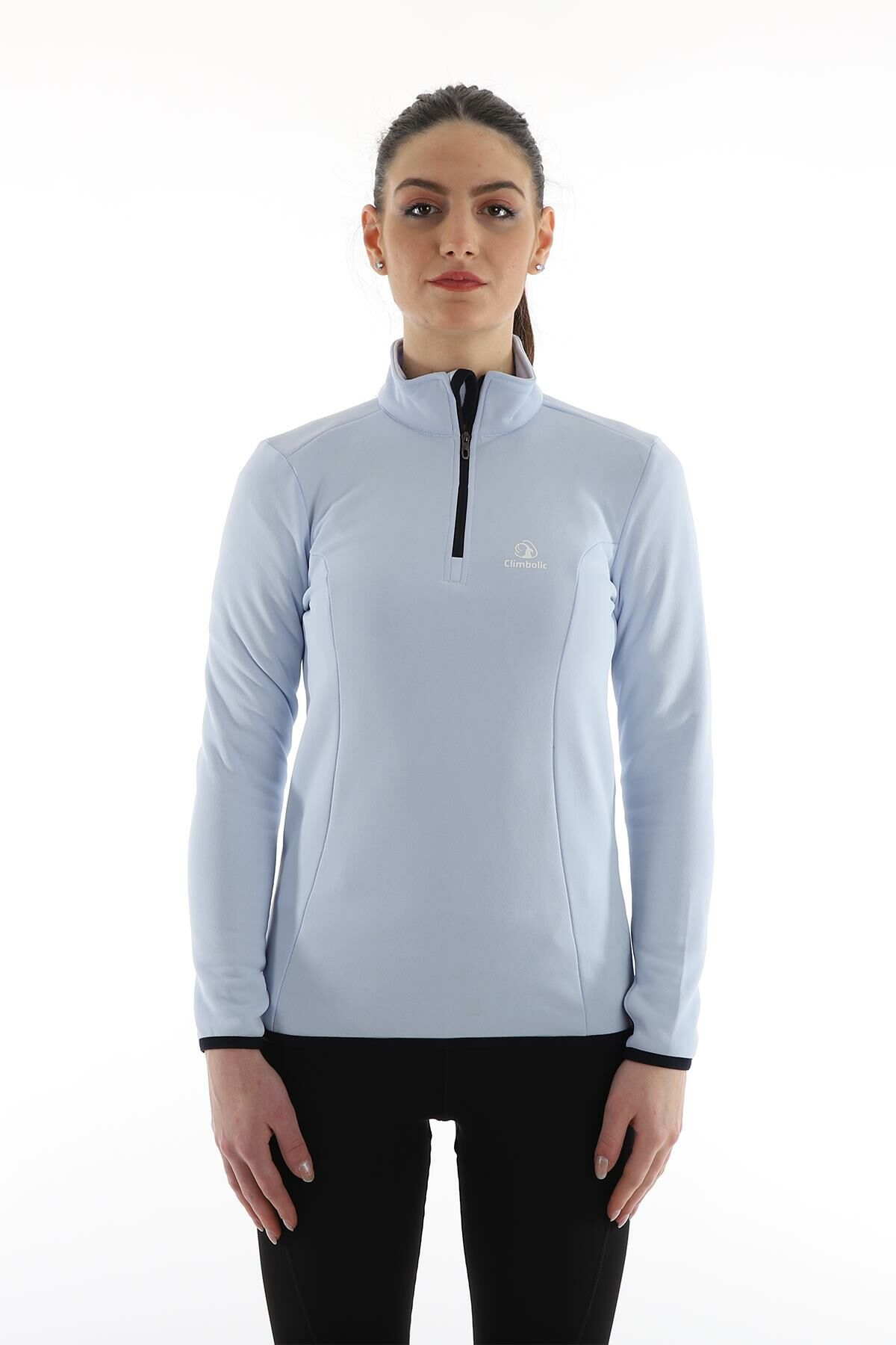 Climbolic Cindy Plus Yarım Fermuarlı Polar AÇIK MAVİ - L