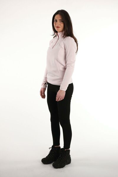Climbolic Cindy Plus Yarım Fermuarlı Polar Pembe - L