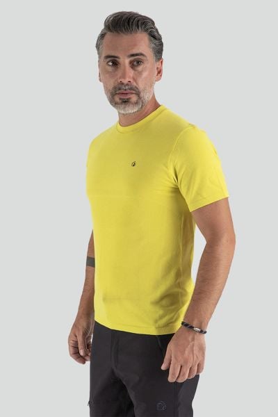 Climbolic Efes Bisiklet Yakalı T-Shirt Sarı - S