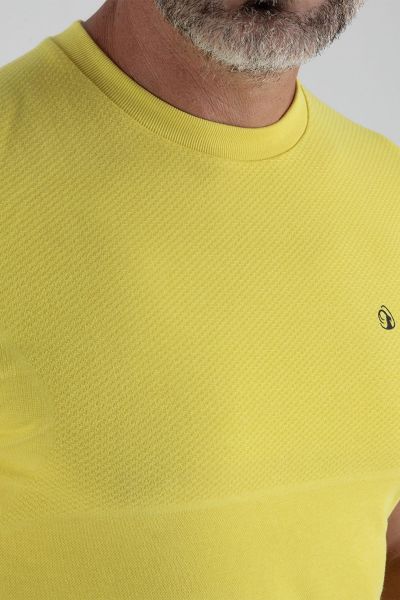 Climbolic Efes Bisiklet Yakalı T-Shirt Sarı - S