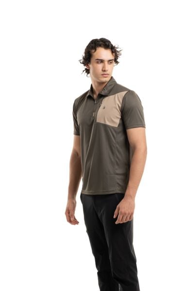 Climbolic Hydra Plus Polo Yaka T-Shirt Kırmızı - S