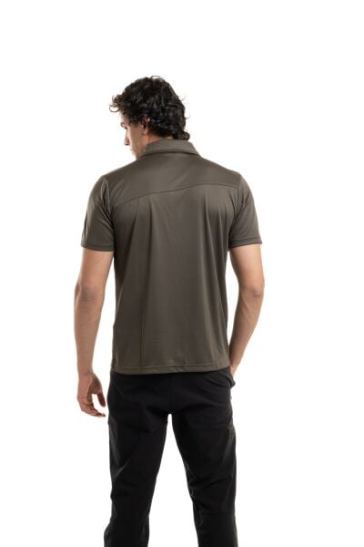 Climbolic Hydra Plus Polo Yaka T-Shirt Kırmızı - S