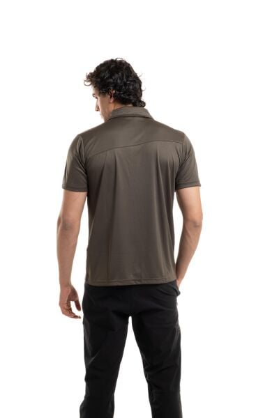 Climbolic Hydra Plus Polo Yaka T-Shirt Haki - XL