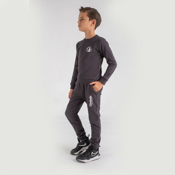 Climbolic Trek Çocuk Sweatshirt Ekru - 14 YAŞ
