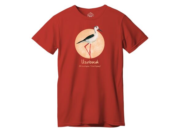 Climbolic Fancy Birds Bisiklet Yaka T-shirt Haki - XL