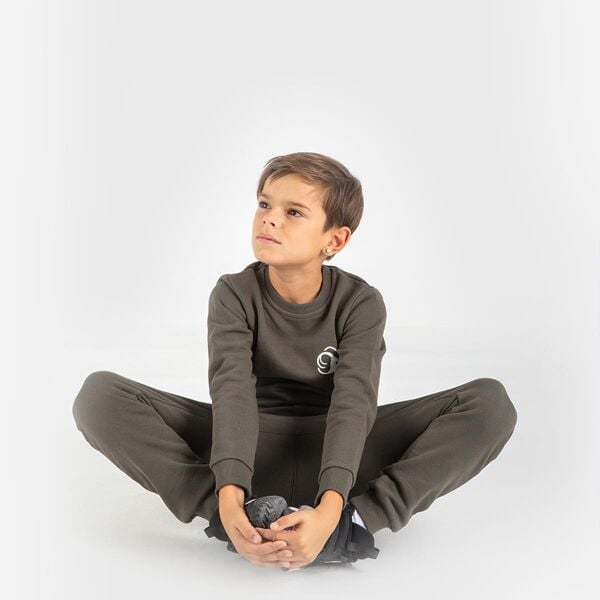 Climbolic Trek Çocuk Sweatshirt Haki - 14 YAŞ