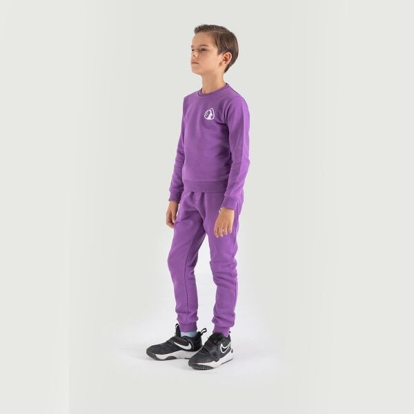 Climbolic Trek Çocuk Sweatshirt Mor - 14 YAŞ