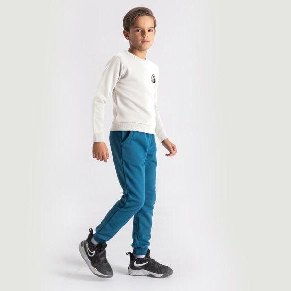 Climbolic Trek Çocuk Sweatshirt Ekru - 14 YAŞ