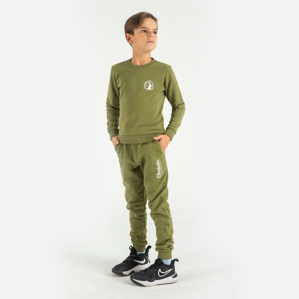 Climbolic Trek Çocuk Sweatshirt Olive - 14 YAŞ