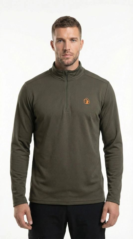 Climbolic Ember Soft Uzun Kollu T-Shirt Haki - 2XL