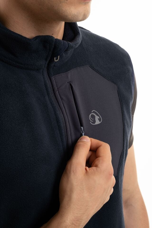 Climbolic Yıldırım Polar Erkek Yelek Lacivert - S