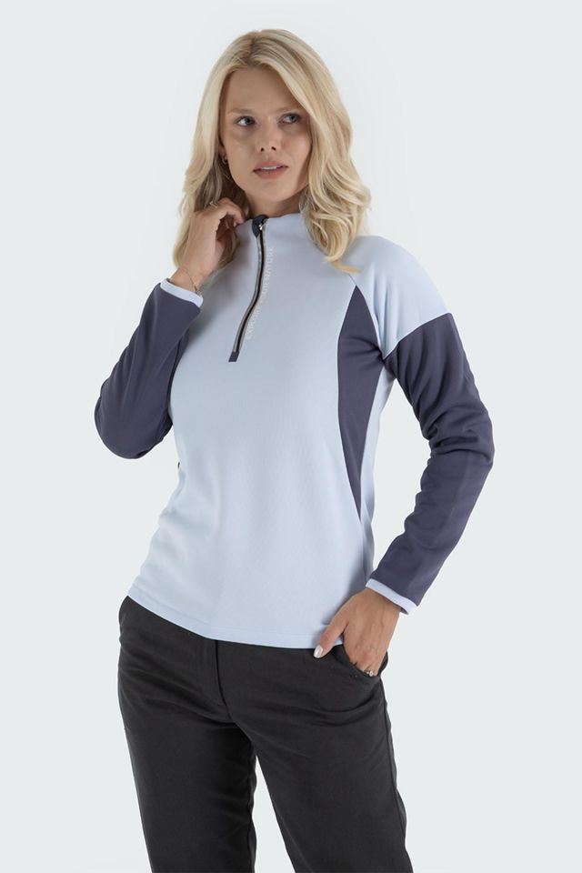 Climbolic Onyx Outdoor Polar Sweat Açık Mavi İndigo - XL