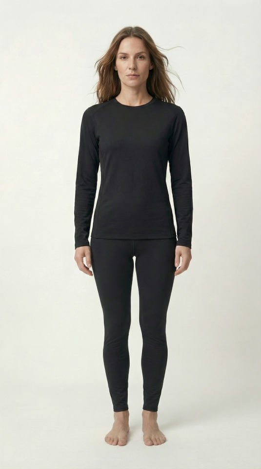 Climbolic Kadın İçlik Takım Siyah - 5XL