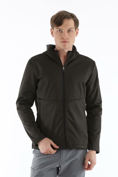 Climbolic Ayaz Kapüşonlu Erkek Mont Haki - 2XL