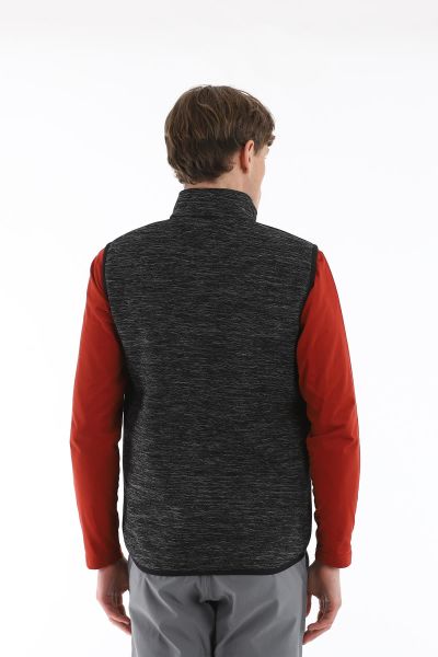 Climbolic Yıldırım Polar Erkek Yelek Siyah / Melanj - 2XL